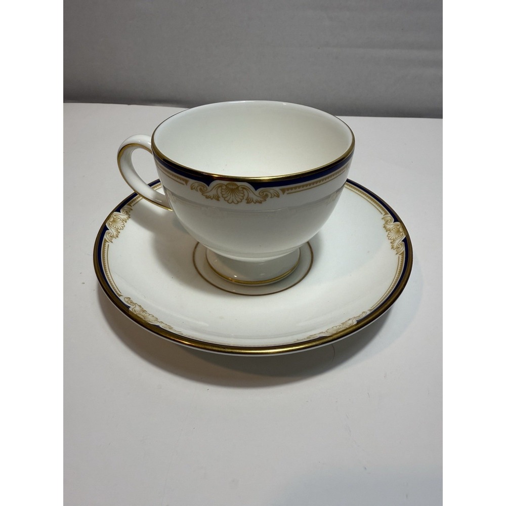 Beautiful Wedgwood Cavendish‎ Cup And Saucer Bone China